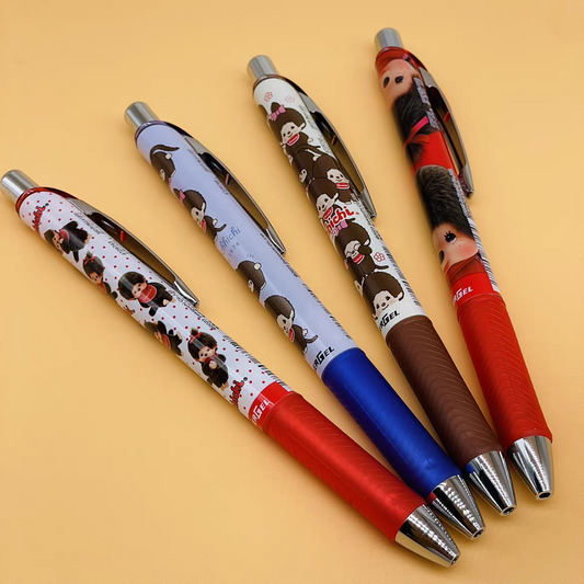 Monchhichi EnerGel gel ink pen,0.5mm Metal tip