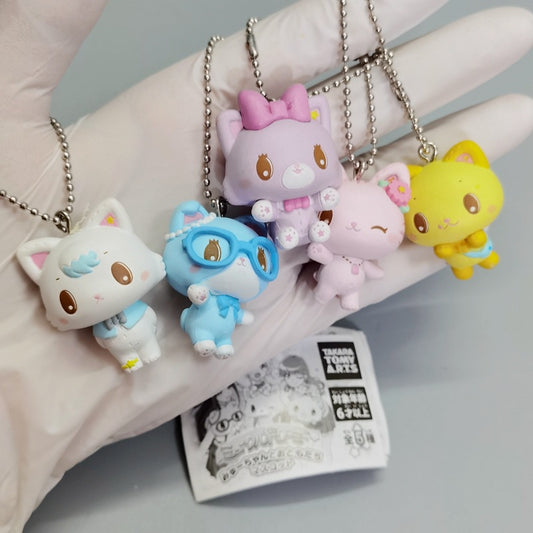 Cute Sanrio trinkets cats kitten phone charms keychain
